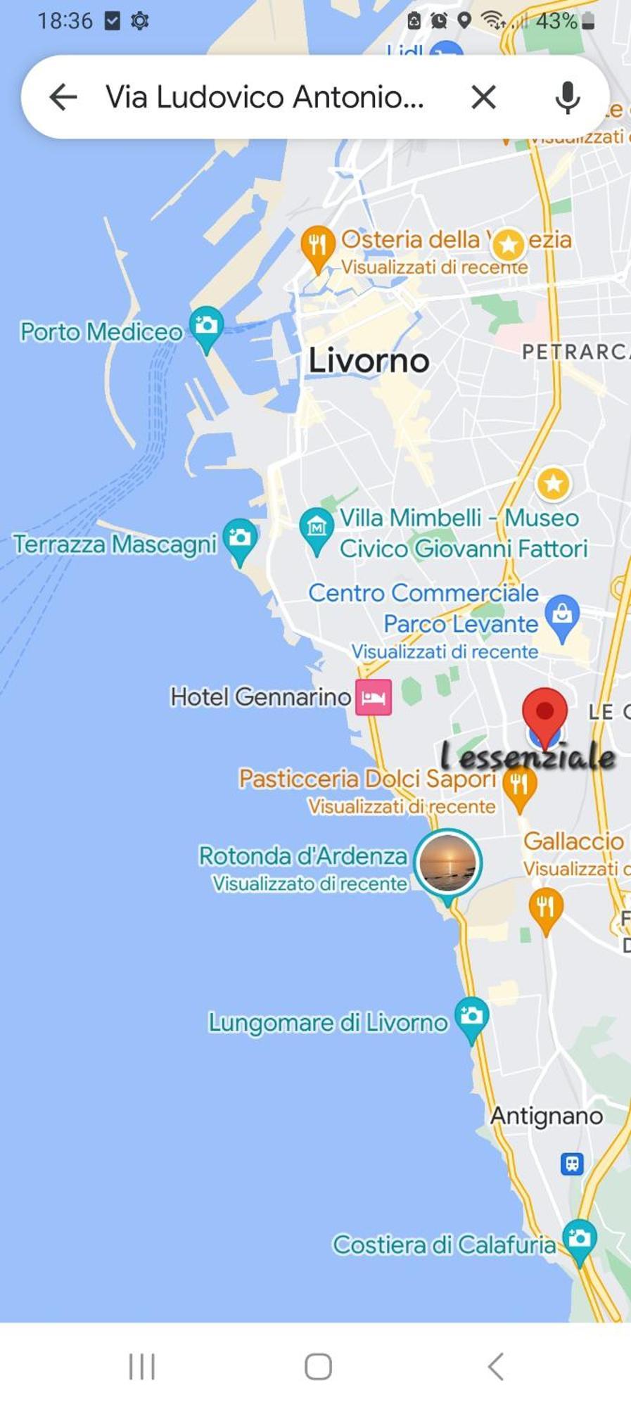 Apartamento L' Essenziale Livorno Exterior foto